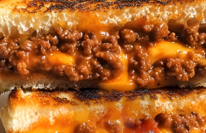 Sloppy Joe Grilled Cheese