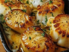 Garlic Butter Baked Scallops