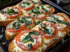 Tomato Basil Garlic Bread