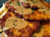 Pork Schnitzel with Dijon Gravy