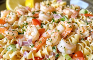 Seafood Pasta Salad Delight