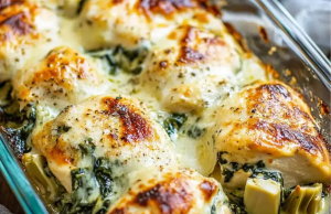 Spinach Artichoke Chicken