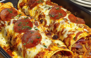 Pizza Enchiladas