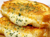 Garlic Bread Grilled Cheese