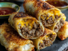 Cheeseburger Egg Rolls
