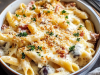 Chicken Cordon Bleu Pasta Bake