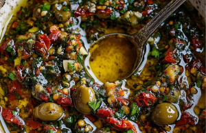 Sun-Dried Tomato Olive Oil Bread Dip