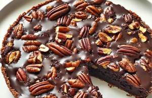 Brownie Pecan Pie