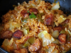 Cajun Cabbage Jambalaya