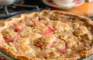 Old-Fashioned Rhubarb Pie Recipe