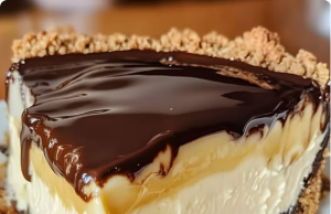 Heavenly Boston Cream Pie Cheesecake