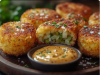 Crispy Vegan Potato Cakes with Creamy Leek Filling