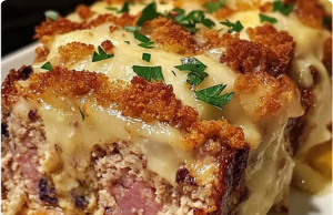 Chicken Cordon Bleu Meatloaf