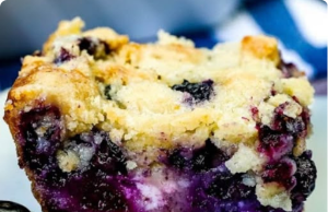 Fruit and Cream Cheese Coffee Cake