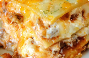 Cheesy Creamy Lasagna