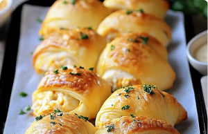 Chicken-Stuffed Crescent Rolls
