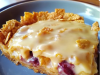 Classic School Dinner Cornflake Tart with Custard