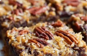 German Chocolate Pecan Pie Bars