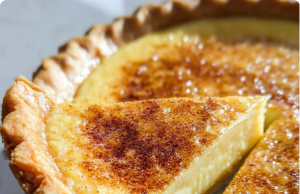 Old-Fashioned Egg Custard Pie