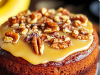 Luscious Vanilla Banana Walnut Cake