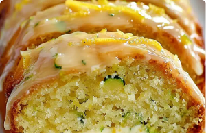 Lemon Zucchini Cake with Cream Cheese Filling