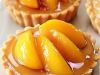 Mini Brown Butter Peach Tarts