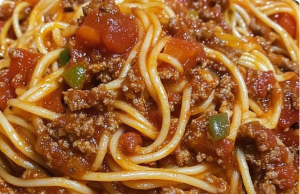 Old-Fashioned Spaghetti