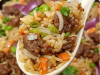 Onion Beef Fried Rice Recipe