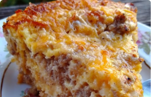 Monterey Sausage Pie