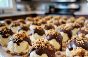 No-Bake Peanut Butter Cheesecake Balls