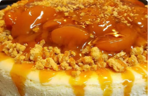 Peach Cobbler Cheesecake
