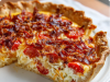 Bacon, Tomato, and Onion Cheesy Pie