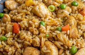 Hibachi Teriyaki Chicken Fried Rice