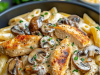 Heavenly Chicken Mushroom Pasta