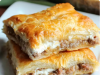 Sausage Cream Cheese Croissant Bake