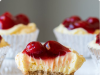 Quick Cherry No-Bake Cheesecakes
