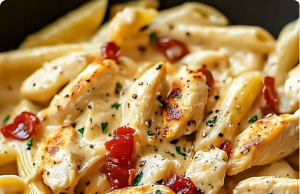 Indulgent Chicken Pasta with Creamy Italian Sauce