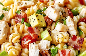 Chicken Club Pasta Salad