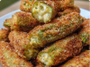 Pepper Jack Cheese Stuffed Fried Okra