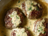 Hamburger Steaks in Creamy Dill Sauce