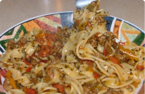 Italian Drunken Noodles