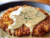 Crispy Buttermilk Chicken Fried Steak with Country Gravy