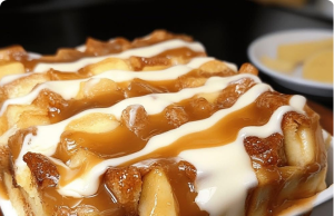 Cinnamon Roll Apple “Lasagna”