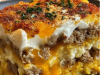 Sausage, Egg & Cream Cheese Hashbrown Casserole
