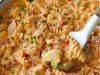 Buffalo Chicken Pasta Skillet