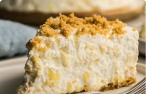 EASY PINEAPPLE FRIDGE TART