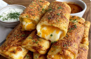 Cheesy Garlic Butter Rollups