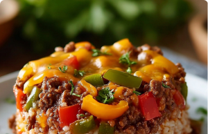 Stuffed Pepper Casserole (Beef)