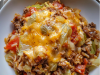 Cheesy Cabbage and Beef Casserole