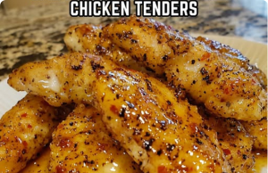 Spicy Honey Butter Garlic Chicken Tenders